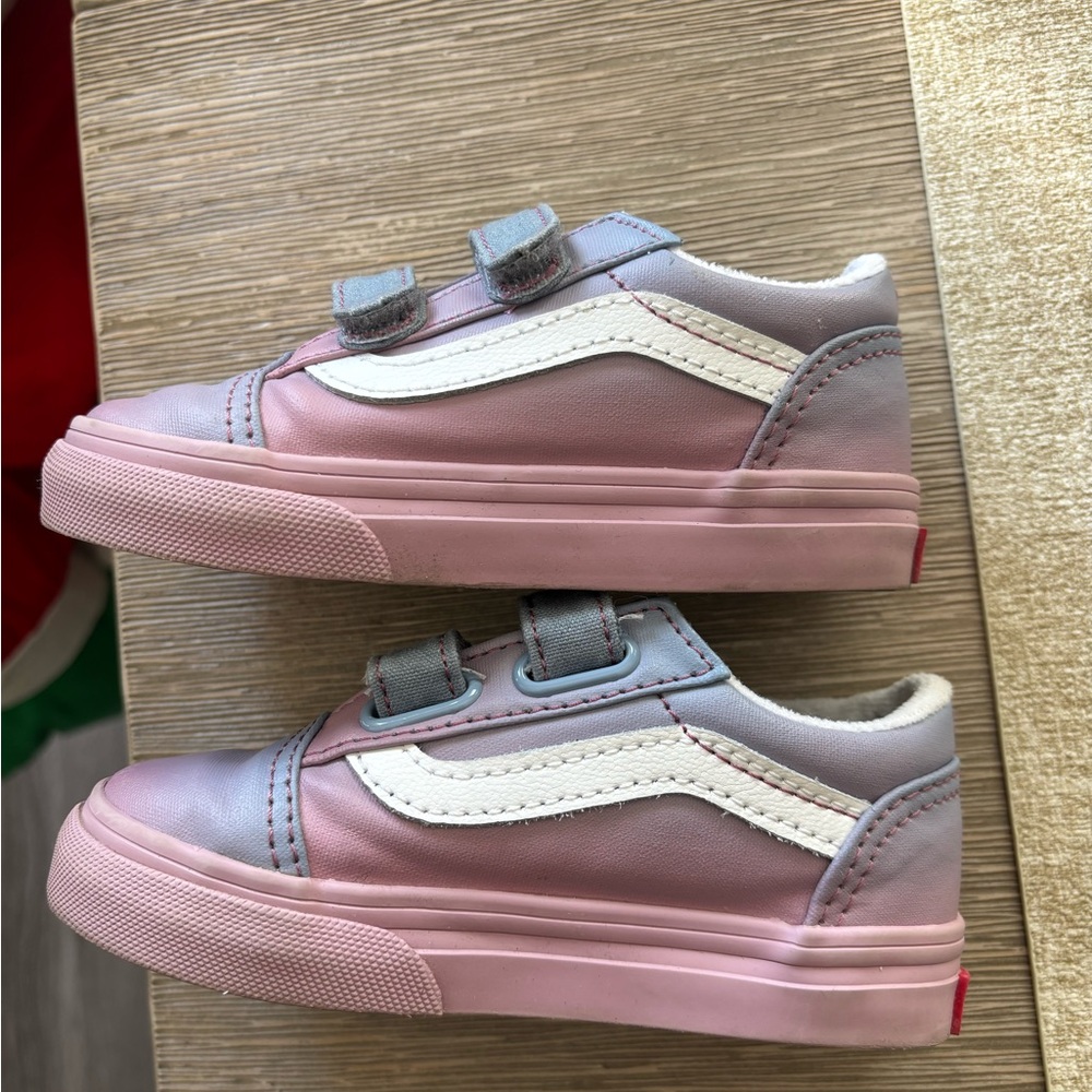 Vans Kids Shoes - Pink and Gray